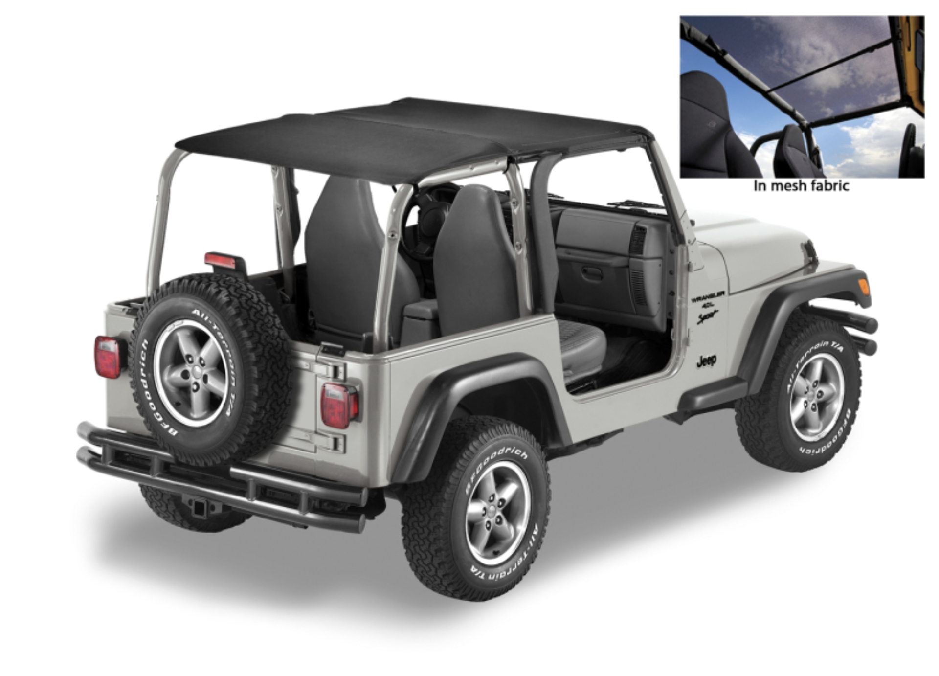 Picture of Bestop BES Bikini Tops Soft Tops - 52532-11