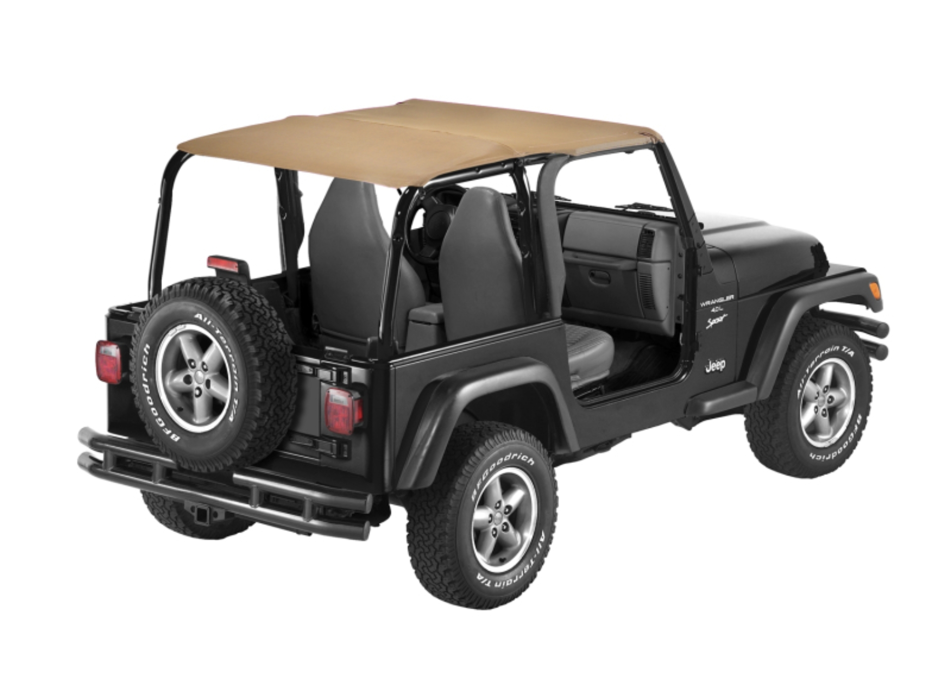 Picture of Bestop BES Bikini Tops Soft Tops - 52531-37