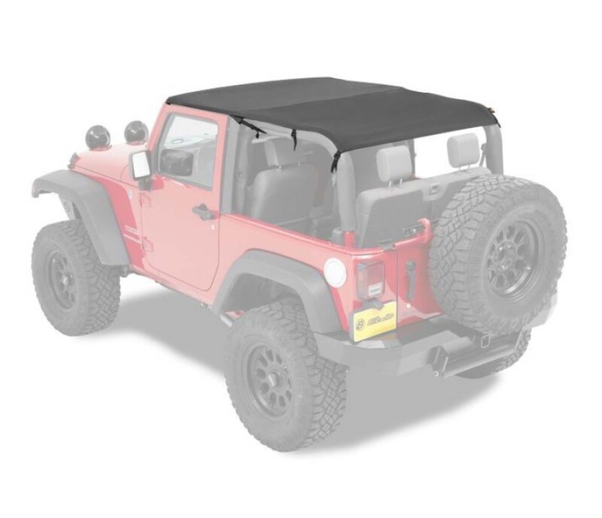 Picture of Bestop BES Bikini Tops Soft Tops - 52593-35
