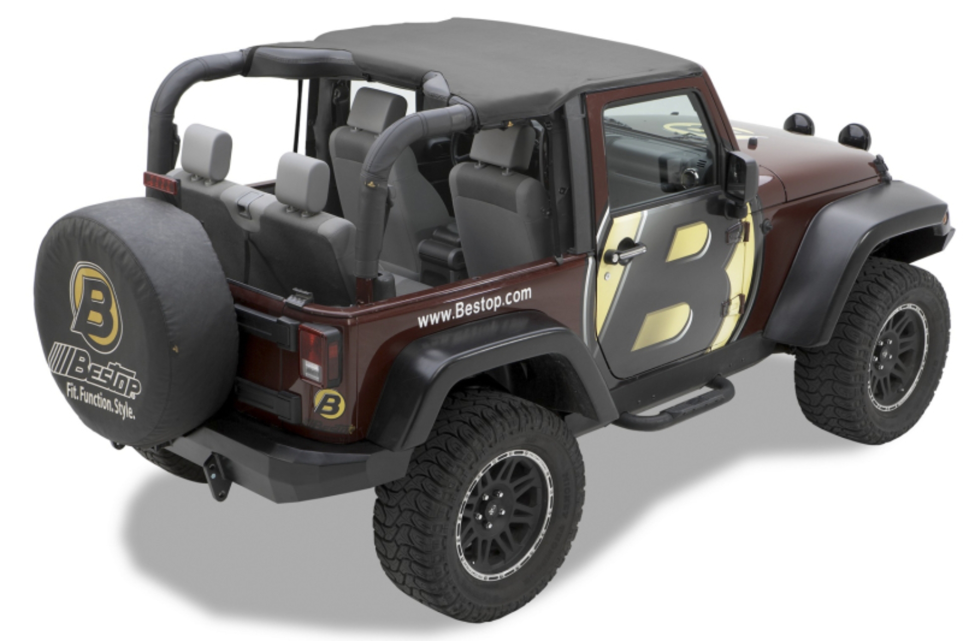 Picture of Bestop BES Bikini Tops Soft Tops - 52586-35