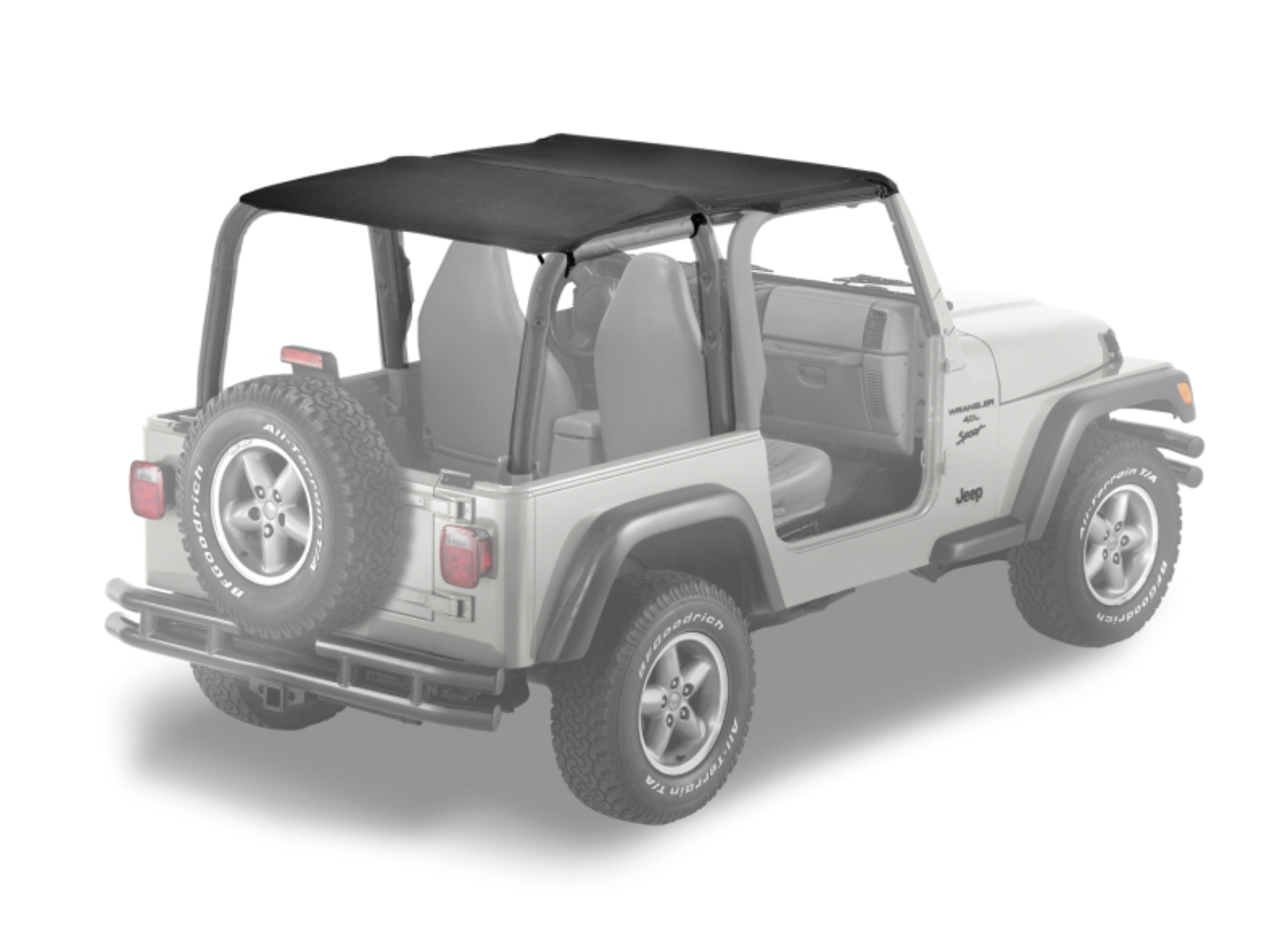 Picture of Bestop BES Bikini Tops Soft Tops - 52530-15