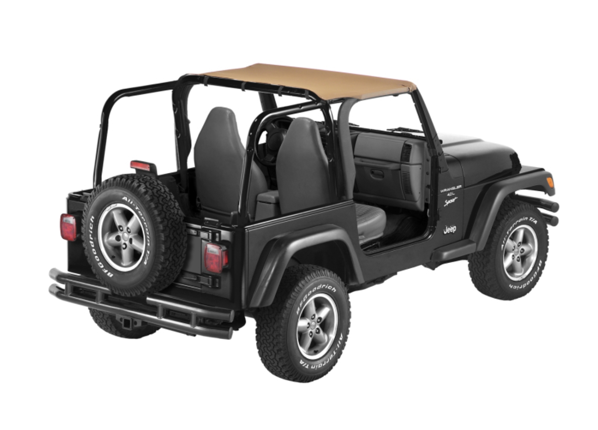 Picture of Bestop BES Bikini Tops Soft Tops - 52521-37