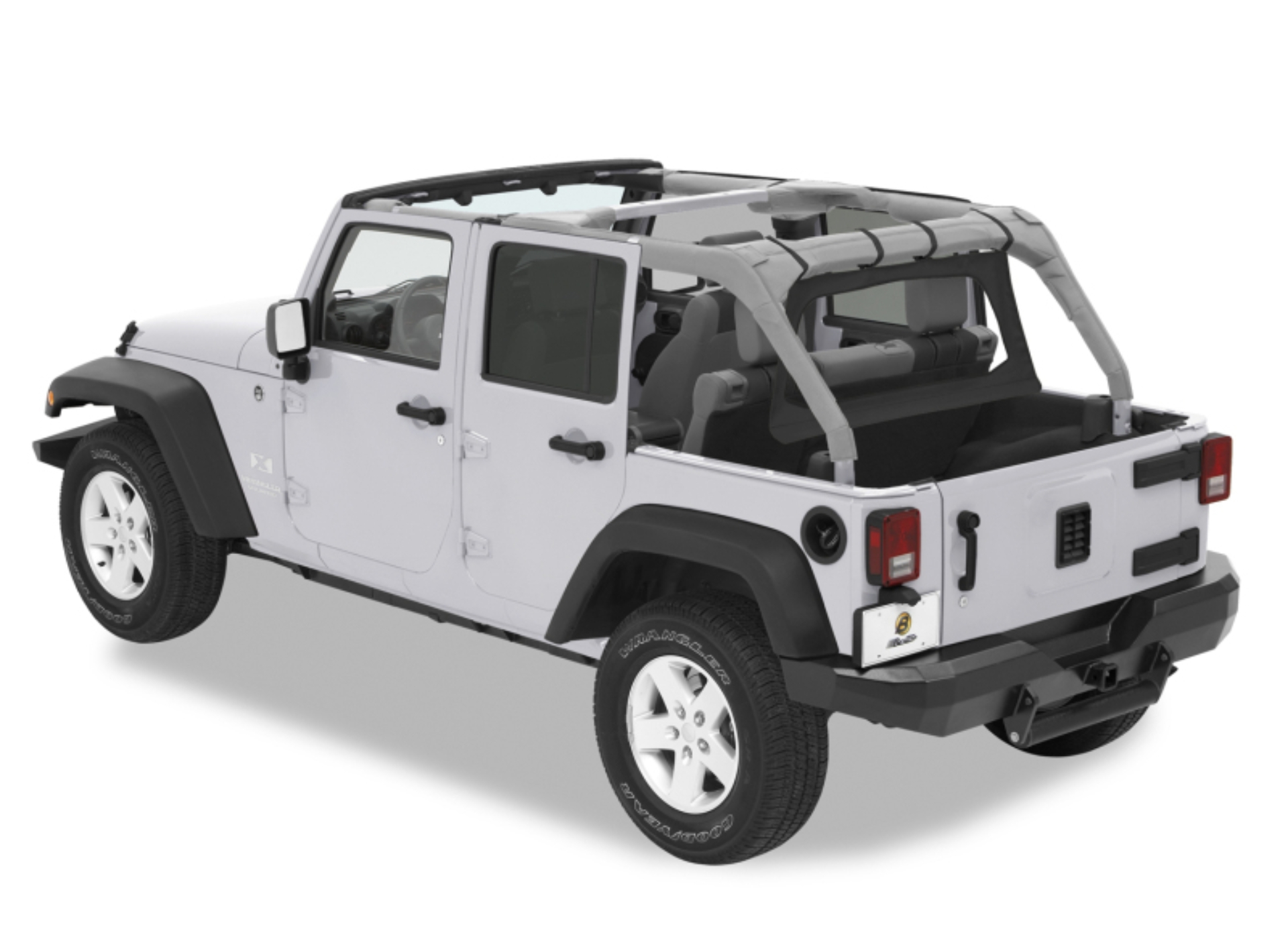 Picture of Bestop BES Cab Curtains Soft Tops - 80039-35