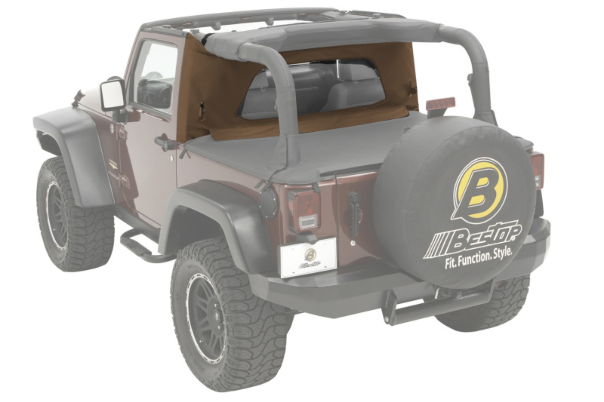 Picture of Bestop BES Cab Curtains Soft Tops - 80033-37