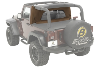 Picture of Bestop BES Cab Curtains Soft Tops - 80033-37