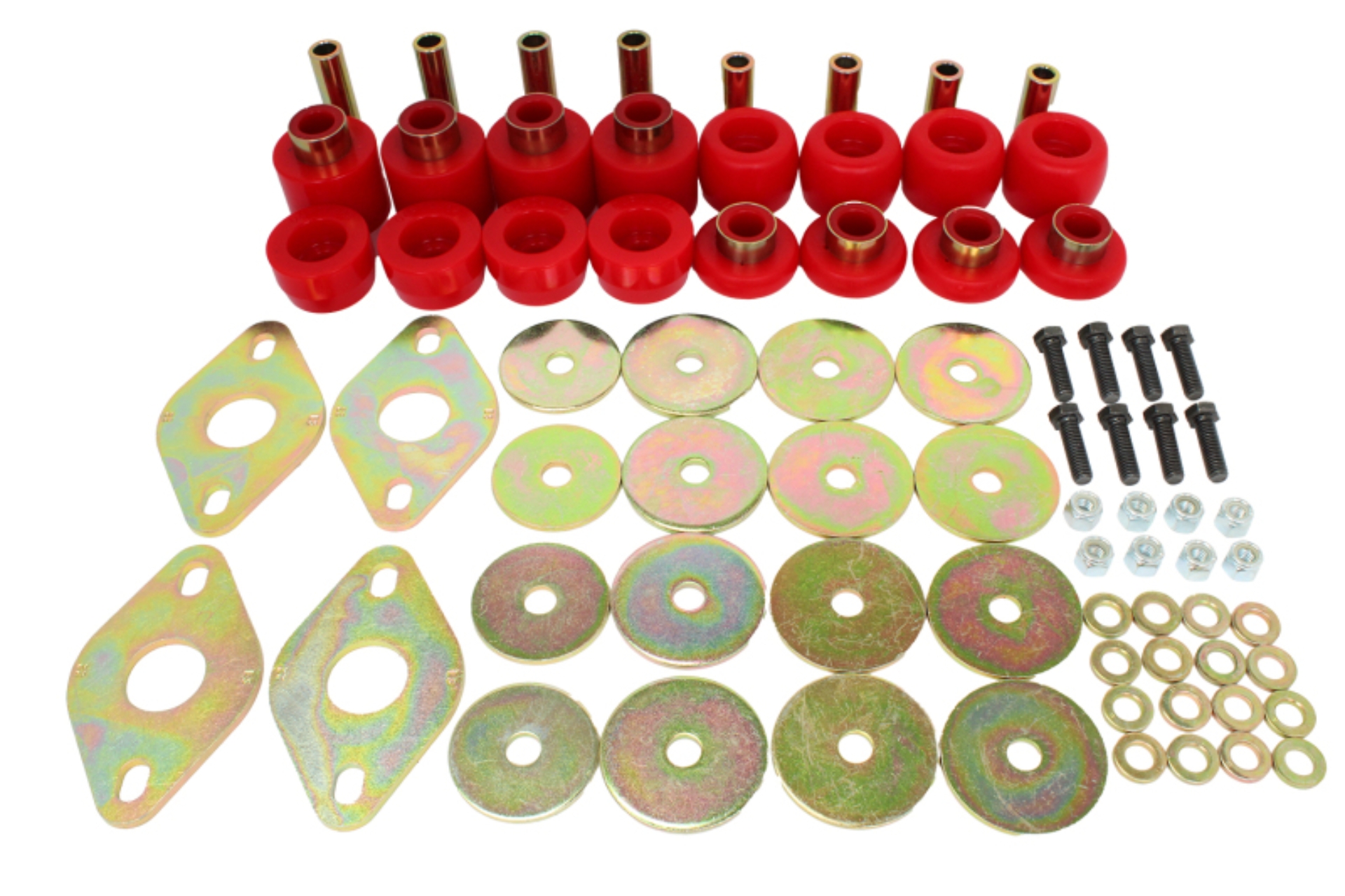 Picture of Energy Suspension ES Body Mounts-Red Bushing Kits - 7.4104R