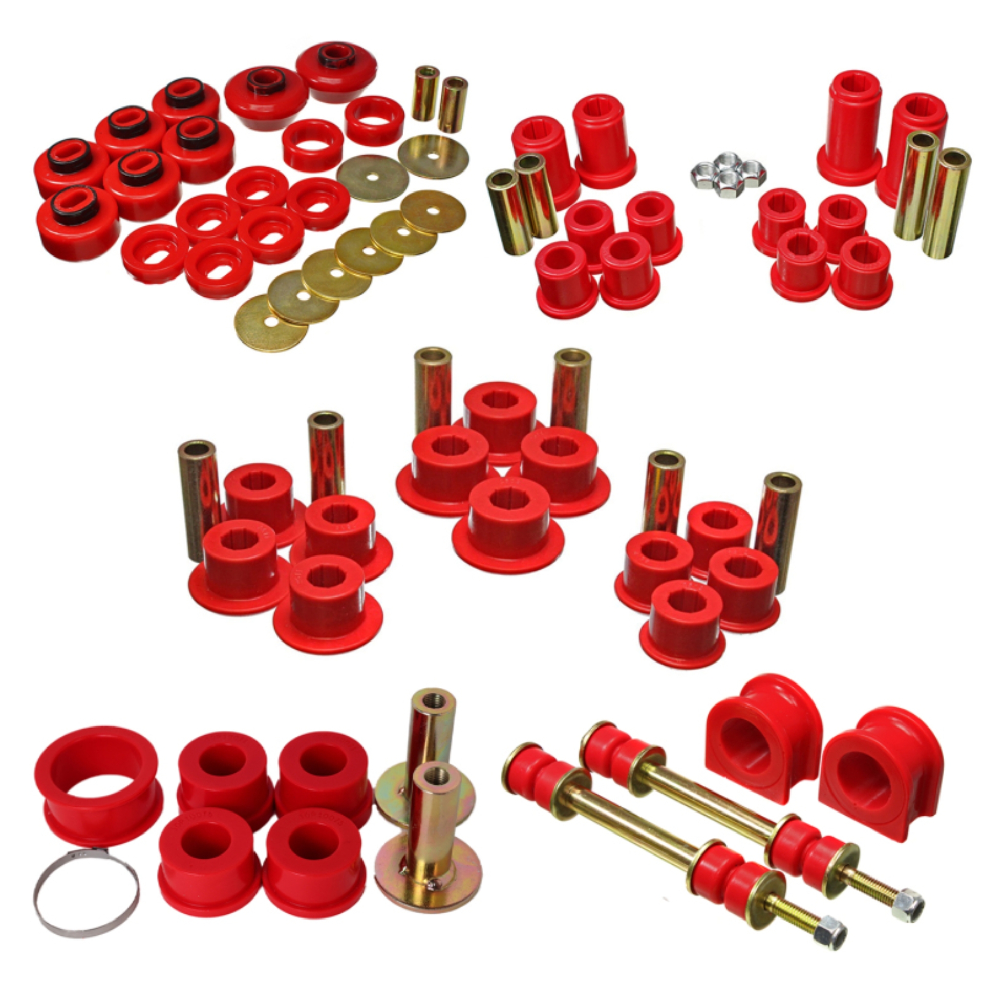 Picture of Energy Suspension ES Hyper-Flex Sets-Red Bushing Kits - 3.18137R