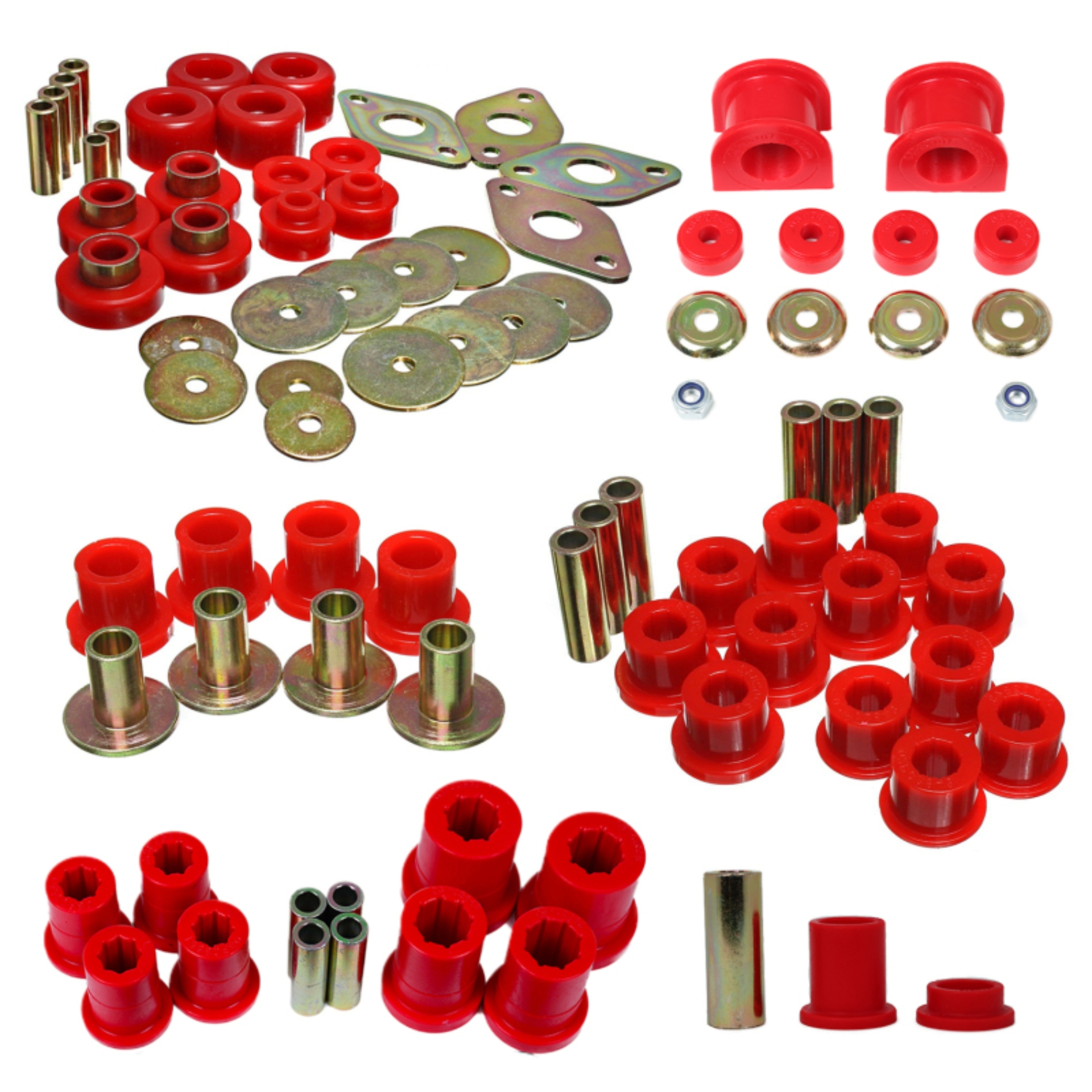 Picture of Energy Suspension ES Hyper-Flex Sets-Red Bushing Kits - 8.18118R