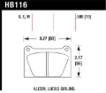 Picture of Hawk Performance HAWK Blue 9012 Brake Pad Sets - HB116E.580