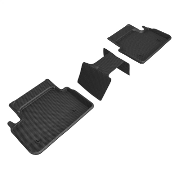 Picture of 3D MAXpider ACE Kagu-Rear-Black Floor Mats - L1BM15321509
