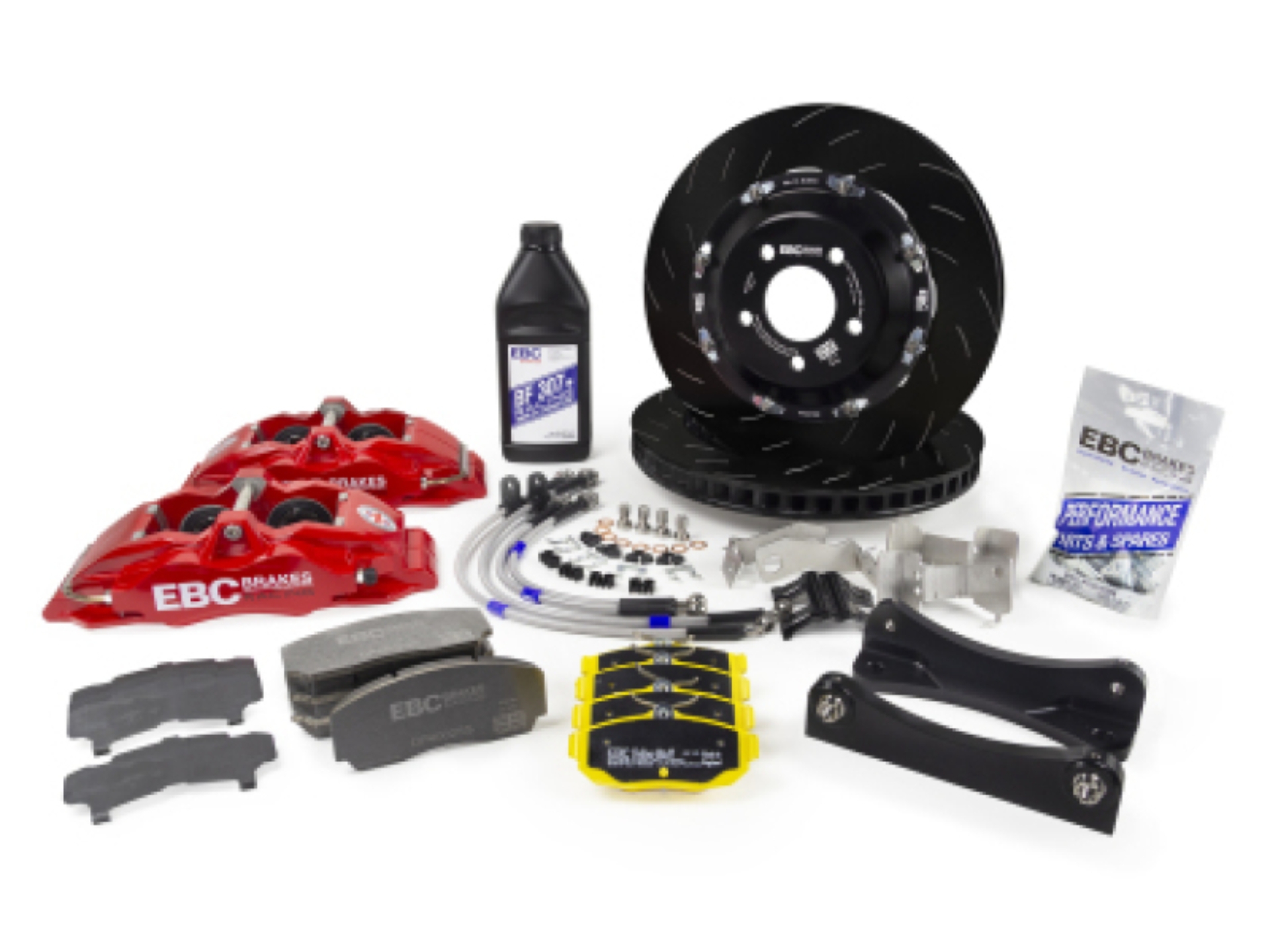 Picture of EBC Big Brake Kits Front - BBK026RED-1