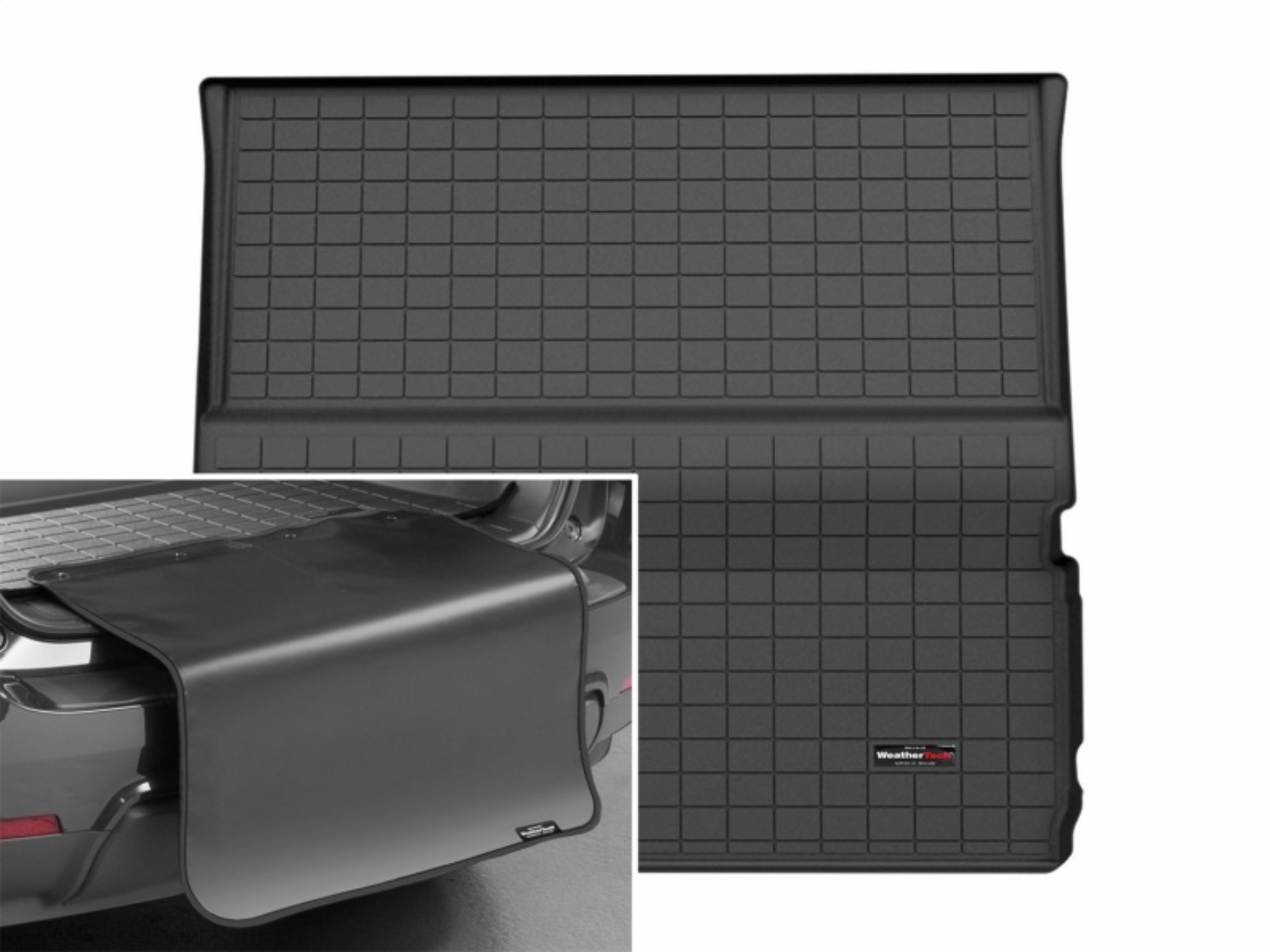 Picture of WeatherTech WT Cargo Liners-Black Floor Mats - 401869SK