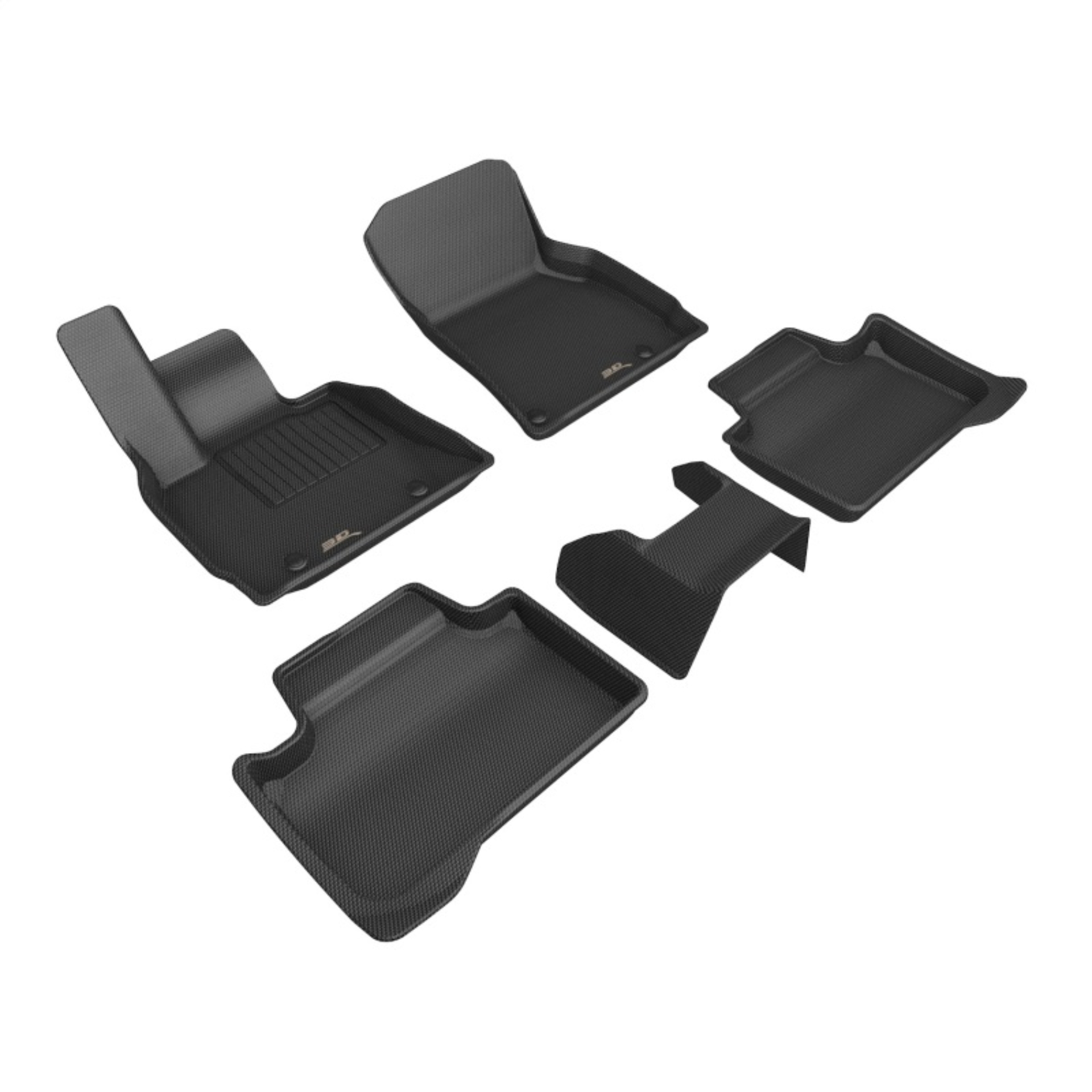Picture of 3D MAXpider ACE Kagu-Combo-Black Floor Mats - L1BM14801509