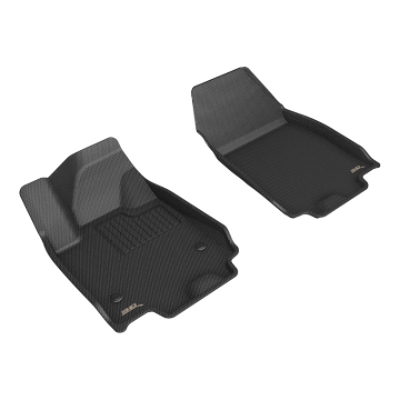 Picture of 3D MAXpider ACE Kagu-Rear-Black Floor Mats - L1CH11811509