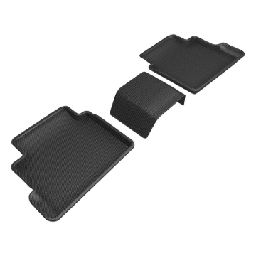Picture of 3D MAXpider ACE Kagu-Rear-Black Floor Mats - L1HY14121509