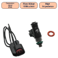 Picture of DeatschWerks DW Single Fuel Injector - DW1000-34-14-14-1