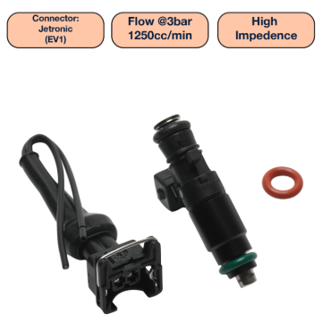 Picture of DeatschWerks DW Single Fuel Injector - DW1250-48-14-14-1