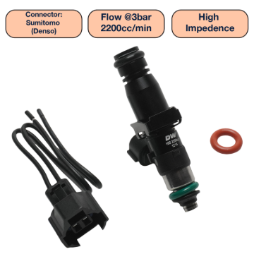 Picture of DeatschWerks DW Single Fuel Injector - DW2200-60-14-14-1