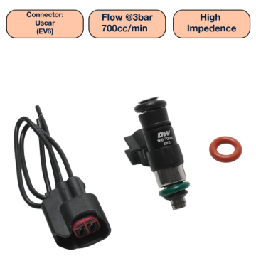 Picture of DeatschWerks DW Single Fuel Injector - DW700-34-14-14-1