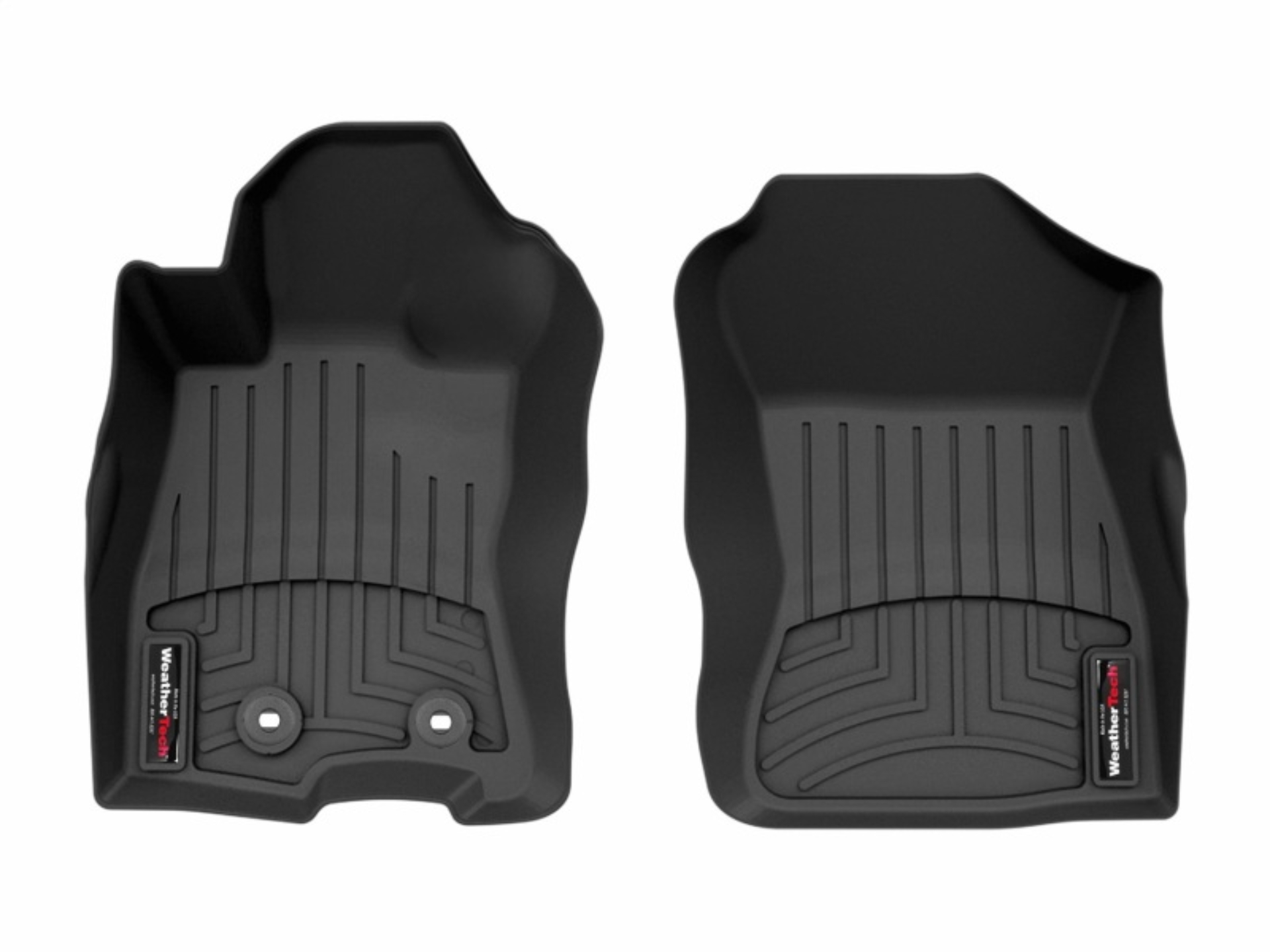 Picture of WeatherTech WT 3D FloorMat-Front-Blk Floor Mats - 4419681