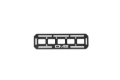 Picture of DV8 Offroad DVE Molle Panels Exterior Trim - UNMP-02