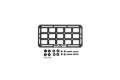 Picture of DV8 Offroad DVE Molle Panels Exterior Trim - UNMP-03