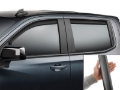 Picture of WeatherTech WT Deflector-Combo-Matte Black Wind Deflectors - 82930IMB