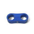Picture of 12AN Aluminum Hose Separator For Two 12AN Size Tubing With Blue Finish - Pair