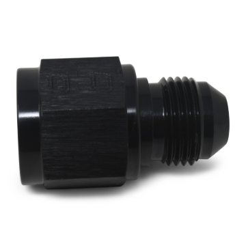 Picture of 4AN To 8AN Flare Reducer Adapter Fitting B-Nut With Black Finish
