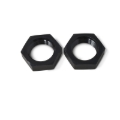 Picture of 8AN 90 degree Flare To 1/4" NPT Adapter Fitting With Black Finish