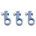 Picture of 6AN Aluminum Line Clamp For 6AN Size Tubing With Blue Finish - 4 Pack