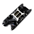 Picture of Edelbrock Performer Intake Manifold for Small-Block Ford, Black Plasma Finish