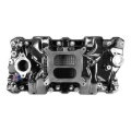 Picture of Performer RPM Small Block Chevy Intake Manifold, Chrome Plasma