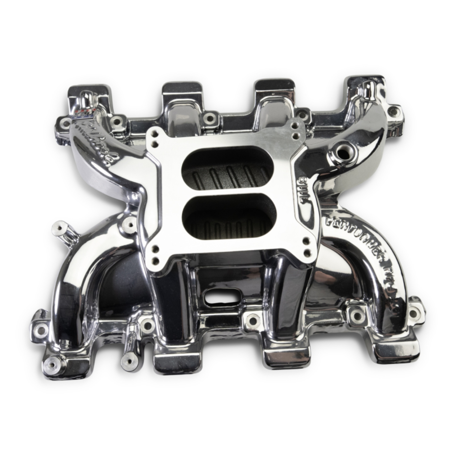 Picture of Performer RPM Small Block Chevy LS1 Intake Manifold Only, Chrome Plasma finish