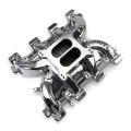 Picture of Performer RPM Small Block Chevy LS1 Intake Manifold Only, Chrome Plasma finish