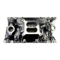 Picture of Edelbrock RPM Air-Gap Manifold for Small-Block Chevy Vortec, Chrome Plasma