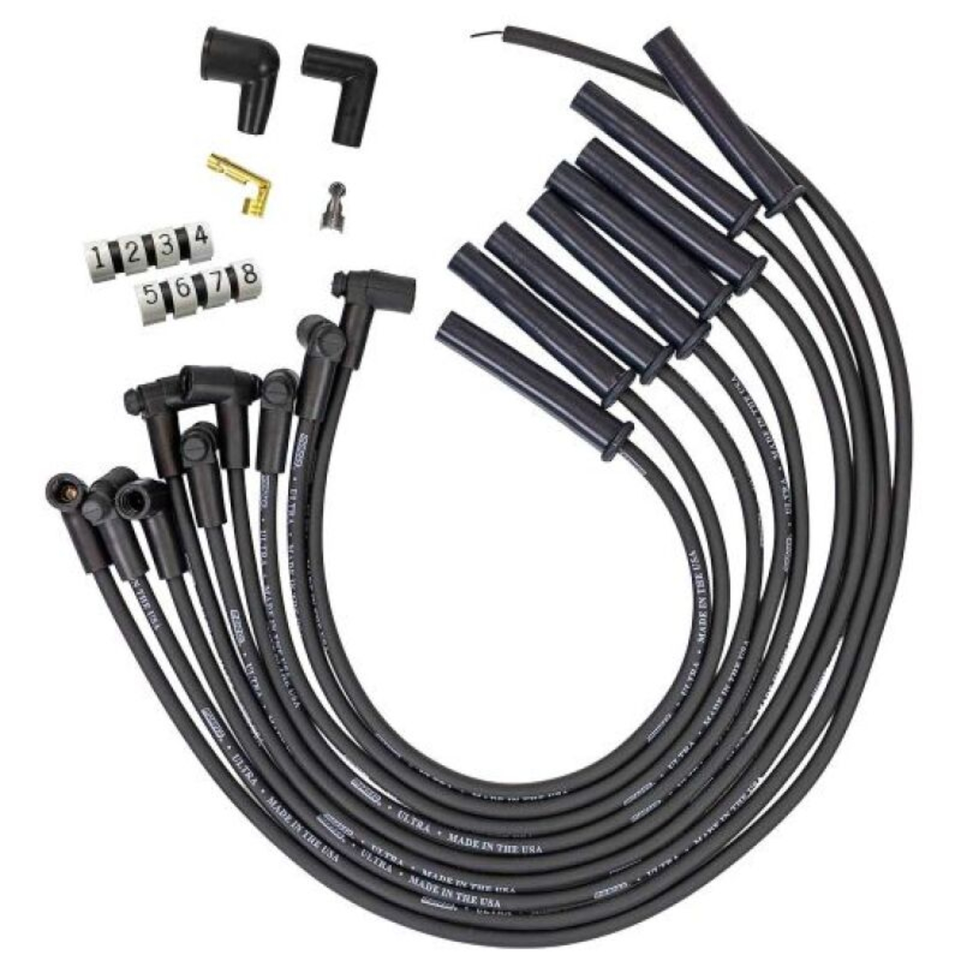 Picture of Moroso MOR Ignition-Wire Set Spark Plug Wire Sets - 51048