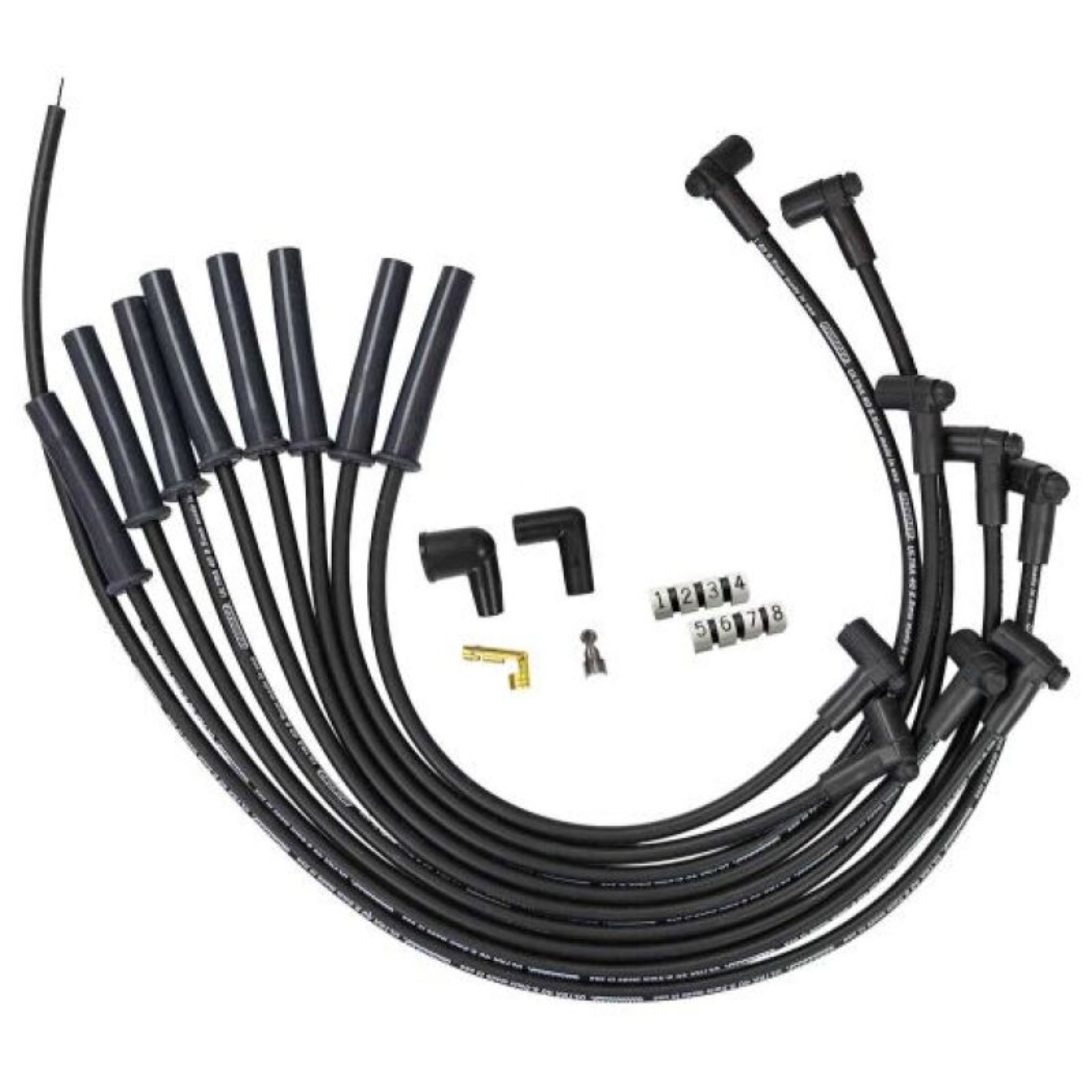 Picture of Moroso MOR Ignition-Wire Set Spark Plug Wire Sets - 73765