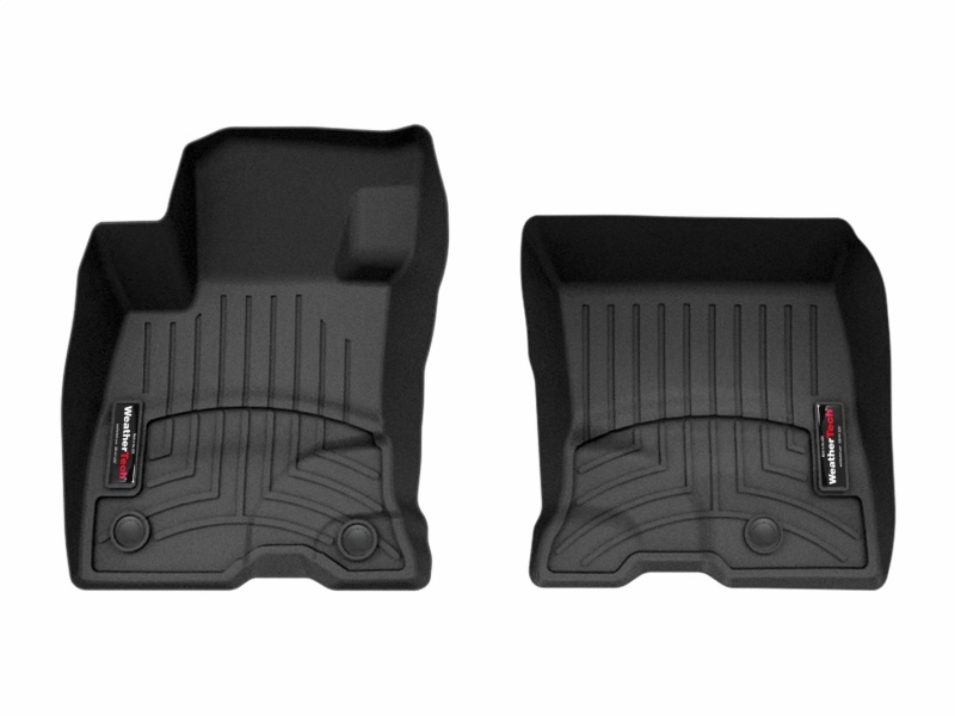 Picture of WeatherTech WT FloorLiner-Front-Blk Floor Mats - 4418311