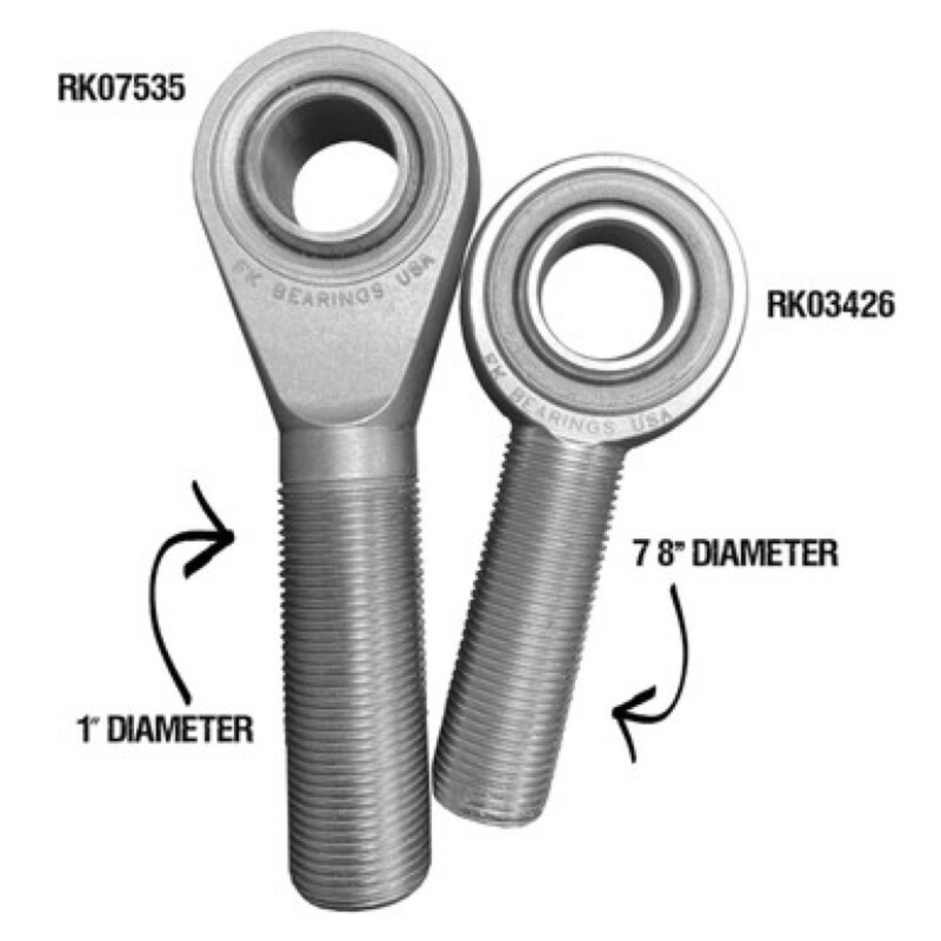 Picture of Rock Krawler RKR Track Bars Rear Traction Bars - RK03426K