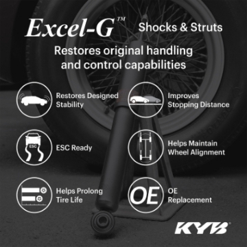 Picture of KYB Shock & Strut Excel-G Shocks and Struts - 3410140