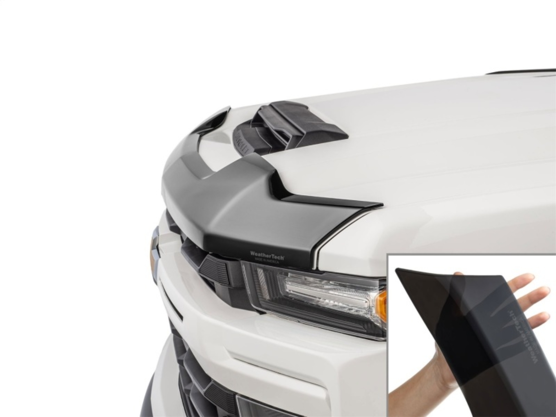 Picture of WeatherTech WT Hood Protector Stone/Bug Deflectors - 55189IM