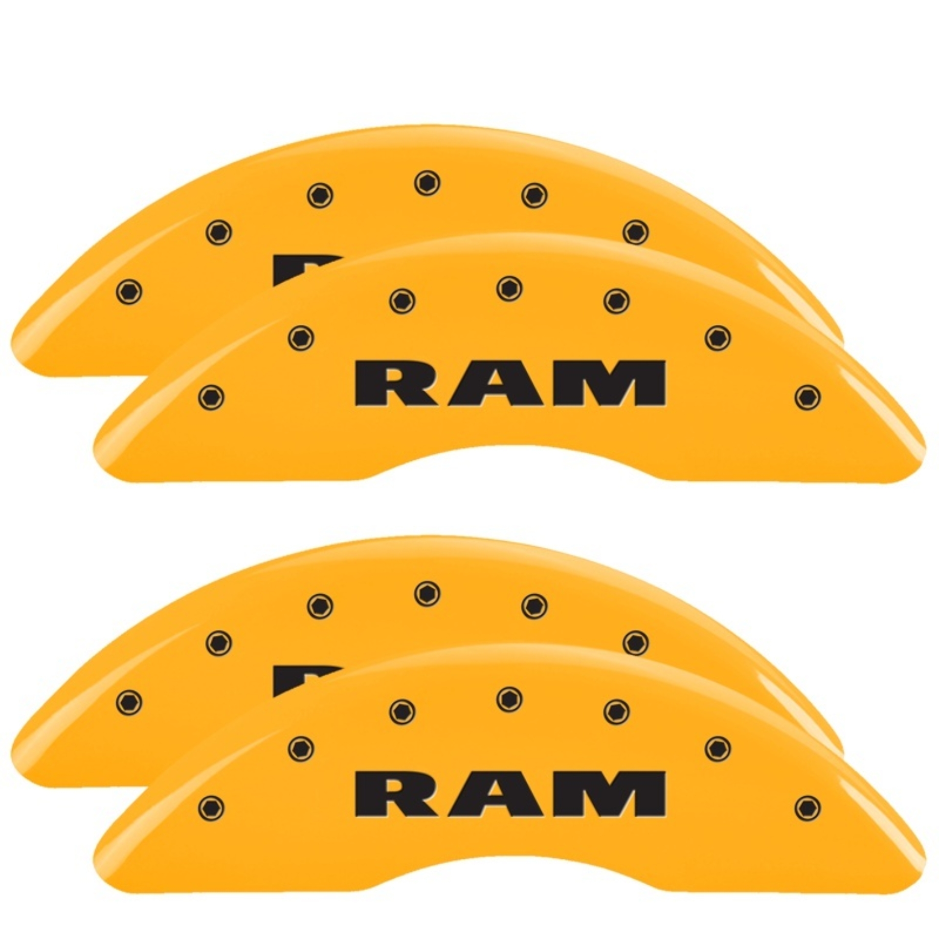 Picture of MGP Caliper Covers 4 Logo - 55007SRAMYL