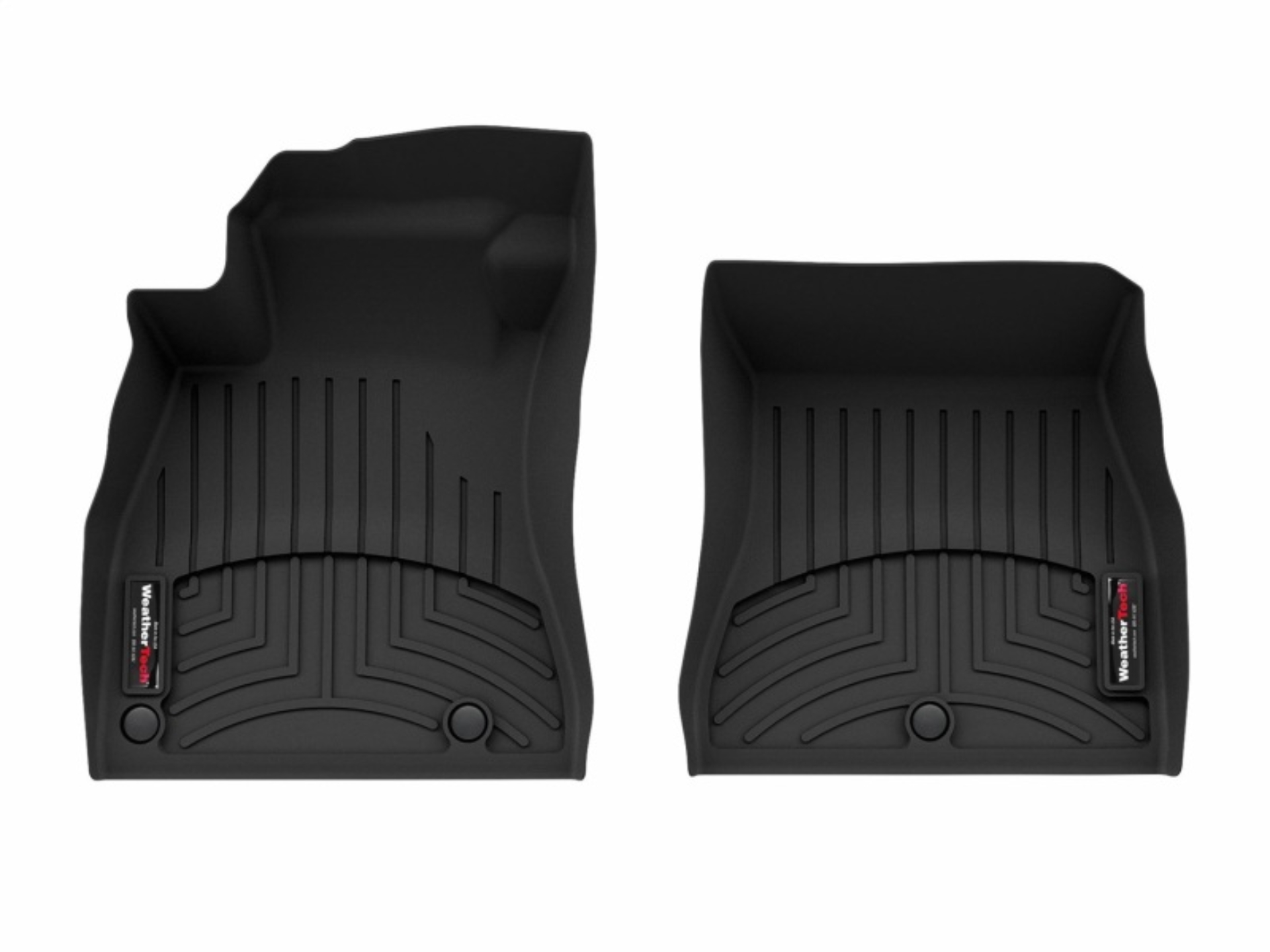 Picture of WeatherTech WT FloorLiner-Front-Blk Floor Mats - 4419731