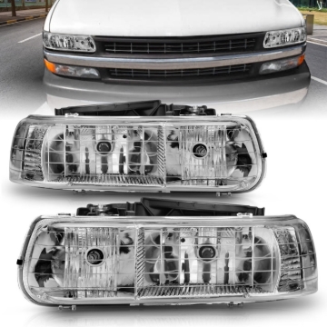 Picture of ANZO ANZ Crystal Headlights - 111011