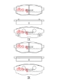 Picture of DBA RP Performance Brake Pads - DB1789RP