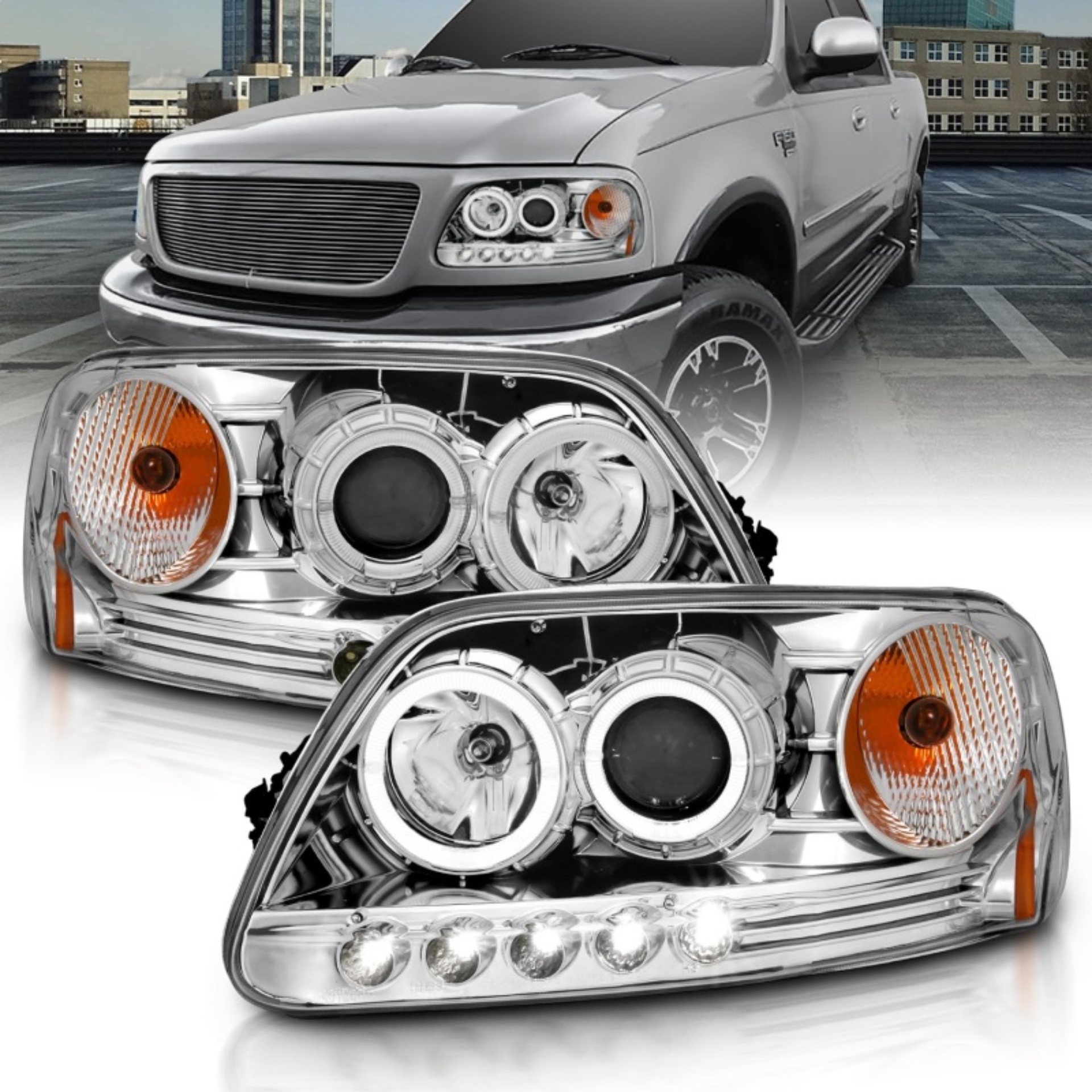 Picture of ANZO ANZ LED/Projector Headlights - 111032
