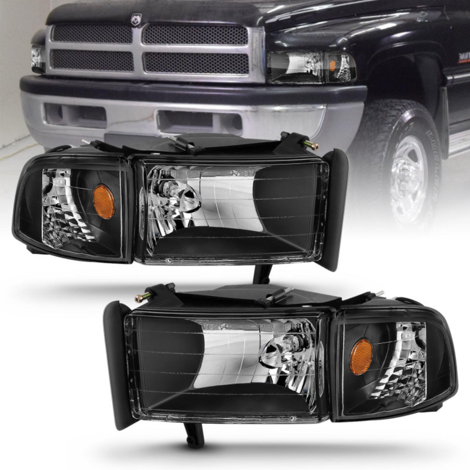 Picture of ANZO ANZ Crystal Headlights - 111067