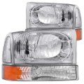 Picture of ANZO ANZ Crystal Headlights - 111081