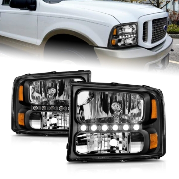 Picture of ANZO ANZ Crystal Headlights - 111106
